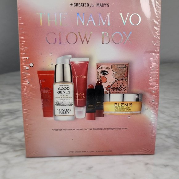 7 PC Nam Vo Glow Box Set Benefit Elemis Lancome Nudestix Sunday Riley Peter Roth - Picture 8 of 8